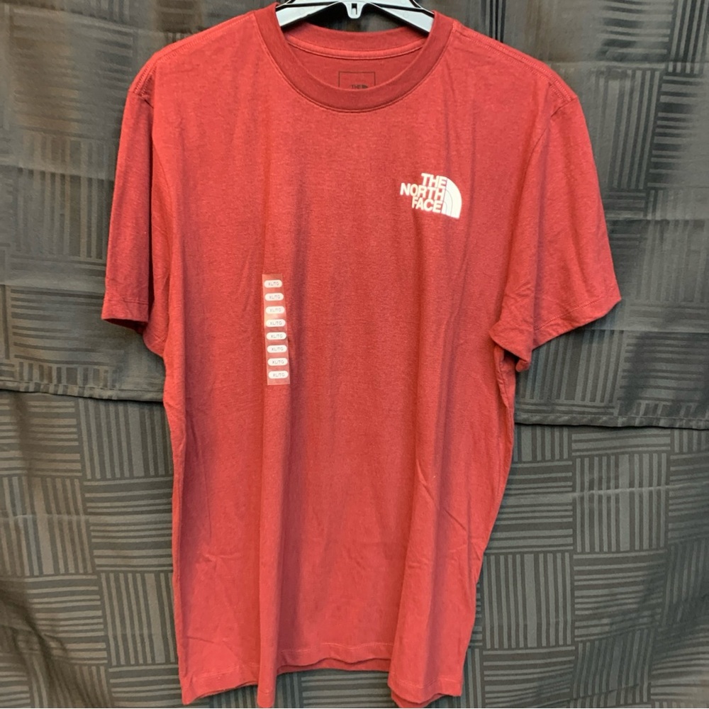 The North Face Men's Vibrant Red Short Sleeve Tee